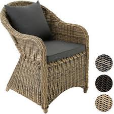Ist die institution einer korbsessel garten reibungslos? Alu Gartenstuhl Polyrattan Korbsessel Gartenmobel Korb Stuhl Sessel Mit Kissen Ebay
