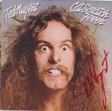 Signed TED NUGENT CD Cat Scratch Fever