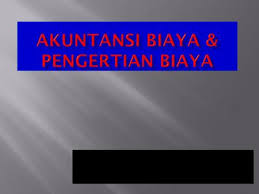 Jenis biaya menurut objek pengeluaran. Penggolongan Biaya Macam Macam Biaya Ppt Download