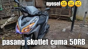Skotlet motor vario 125 putih. Pasang Skotlet Warna Silver Full Body Cuma 50rban Vario 125 Old Eps 02 Project Vario Low Budget Youtube
