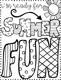Free printable kindergarten summer coloring pages. Free Printable Coloring Pages For Summer School Coloring Export 115 Central