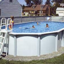 Round ones take up the most space, but are often the easiest to assemble (and are popular with kids who like to make whirlpools). Above Ground Pools Aluminium And Steel Swimming Pools