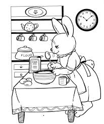 Baking Easter Coloring Pages Coloring Pages Easter Colouring
