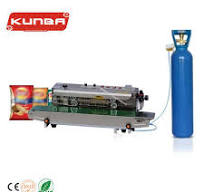 Intelligent Semi-Automatic Nitrogen Flushing Film Potato Chip Bag Sealing  Machine with Continuous Date Coding Packaging System