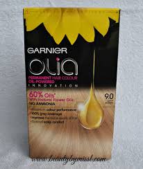 This is completely a miracle oil. Garnier Olia Review Garnier Olia Hair Dye 9 0 Light Blonde Garnier Olia Olia Hair Color Light Blonde