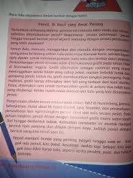 Cermati Kosa Kata Non Baku Pada Teks Eksplanasi Pensil Kecil Yang Amat Penting Dalam Tabel Brainly Co Id