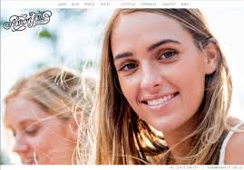 custom built website for Aaron Tait Photography