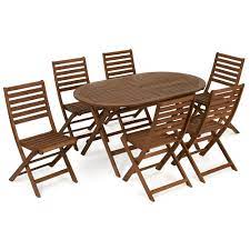 Wilko Fsc Wooden Patio Set 6 Seater Wilko