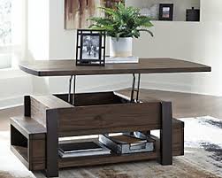 Well done, that's a badass coffee table. Vailbry Coffee Table With Lift Top Ashley Furniture Homestore