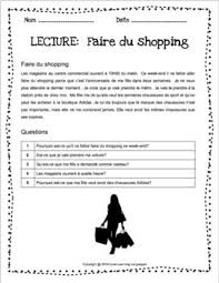 French Reading Comprehension Texts And Questions For Begin Reading Comprehension Texts Reading Comprehension Comprehension