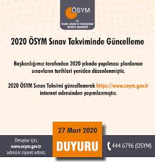 The higher education institutions examination (yks) is conducted by the measurement, selection and placement center ösym in order to enable the students to be placed in higher education programs. Osym On Twitter 2020 Osym Guncel Sinav Takvimi Https T Co Sg7jcj9x2t
