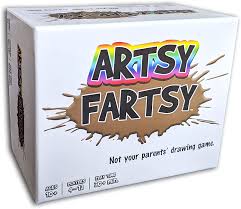 Hand out a sheet of paper and a pencil to each child. Amazon Com Artsy Fartsy Drawing Game For Kids And Families Super Fun Hilarious For Family Party Game Night By Twopointoh Games Toys Games