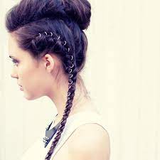Aeon Hair Rings Futuristic Hair Hair Beauty Rose Hair
