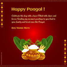 4 preview and save your work, selecting the format and size you desire. Happy Pongal Wishes Images 2021 Wishes Quotes Greetings Cards Maker