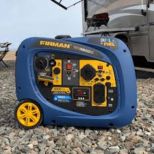 Firman 2900w Running 3200w Peak Electric Start Dual Fuel Powered Inverter Generator Gas And Lp