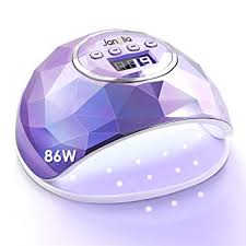 A universal led nail lamp, this one will turn your nail drying dreams into a reality. Amazon Com Janolia Uv Nail Lamp 86w Uv Led Nail Dryer With 4 Timer Setting Professional Uv Led Light For Gel Nail Polish Automatic Sensor And Over Temperature Protection Plated Purple Beauty