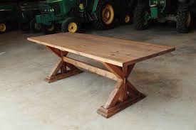 Rustic Farm Table Cross Leg Farmhouse Table Texas Delivery Only Wood Table Legs Farm Table Rustic Farm Table