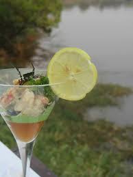 Royal Chundu Prawn Cocktail With Homemade Thousand Island Sauce With Chilled Avocado Veluote Zambian Food Prawn Cocktail Food