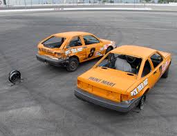 The last one i did last year i hit bottom once and was pretty worried for a bit, but turned out to only knock the spare tire loose in the trunk. Skid Plate Racing Rules The Oval Clunkbucket