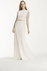 This is a great way to combine traditional influences, with modern wedding design. Crop Top Wedding Dresses Affordable Crop Top Wedding Gowns For Brides Glamour