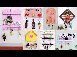 12 Home Useful Key Stand Best Out Of Waste Youtube Key Stand Best Out Of Waste Artistic Designs