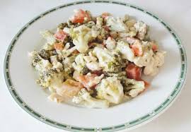 Salade Froide Poulet Brocolis En 2020 Poulet Brocoli Salade Froide Manger Sainement Recette