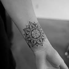 Image Result For Lotus Mandala Wrist Tattoo Mandala Wrist Tattoo Tattoos Small Mandala Tattoo