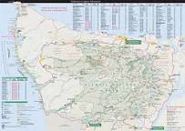 Image of Olympic National Park map