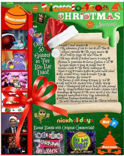 Coming soon- The Ultimate Nickelodeon Christmas Collection Blu-Ray set!  This will also include bonus Thanksgiving as well as Hanukkah and Kwanzaa  episodes!!!