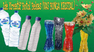 Vas bunga dari botol bekas vas bunga dari kertas dan botol plastik bottle craft ideas youtube. Membuat Vas Dari Botol Bekas Vas Bunga Sederhana By Tobikin Com