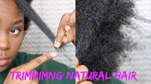 Dry, brittle hair usually lacks luster and often looks unhealthy. How To Trim Dry Brittle Natural Hair Youtube