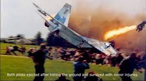 Check spelling or type a new query. The Deadliest Air Show Accident In History The Ukrainian Air Force Su 27 Flanker Crash At Sknyliv The Aviationist