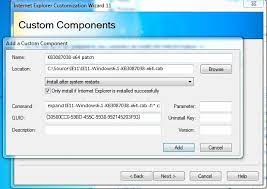 To sum up, internet explorer administration kit is a pretty efficient piece of software for those that administration kit ie administration internet explorer administration ieak ie administration. Custom Components In Ieak 11 Post Install Updates Patches