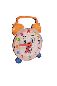 Uçandaire Wooden Clock (Kindergarten Educational Toy)- Trendyol
