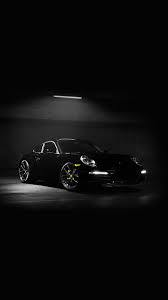 Av49 Porsche Illustration Art Super Car Black Dark Yellow With Images Dark Wallpaper Dark Wallpaper Iphone Black Car Wallpaper
