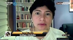 La socióloga Carol Murillo considera que la proliferación de binomios  presidenciales se lo podría calificar como un "pelotón de fusilamiento"  contra el "correísmo".