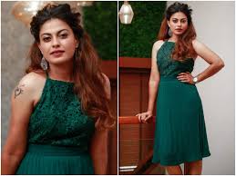 Anushree on wn network delivers the latest videos and editable pages for news & events, including entertainment, music, sports, science and more, sign up and share your playlists. Anusree Green After The Rain Anusree S Outfit On World Environment Day Is Right On Point Malayalam Movie News Times Of India
