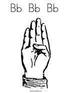 Fun coloring pages, color posters, worksheets, and handwriting practice. Letter B Coloring Pages Twisty Noodle