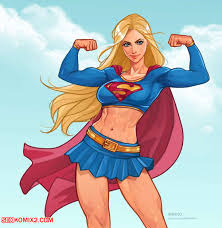 ✅️ Porn comic Super Girl. Chapter 1. Supergirl. Olena Minko. Sex comic  blonde Super Girl ✅️ 