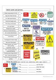 Adı tidak layak olan diğer kişiler. Public Sign English Esl Worksheets For Distance Learning And Physical Classrooms