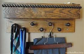 We bought many tie racks but they didn't workout for us.:( ! 20 Diy Tie Rack Projects How To Make Tie Rack