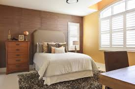 This home in mexico opted for organic colors like ocean blue and deep brown. Mature Boy S Bedroom With Browns Creams Yellow Bamboo Textured Wallpaper Transitional Bedroom Toronto By Royal Interior Design Ltd Houzz
