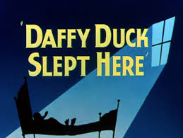 A pest in the house is a 1947 merrie melodies short directed by chuck jones. Daffy Duck Slept Here Wikipedia