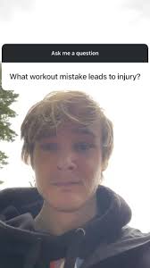 What workout mistake leads to injury?