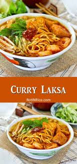 Curry Laksa Recipe Curry Laksa Laksa Recipe Easy Laksa Soup Recipes
