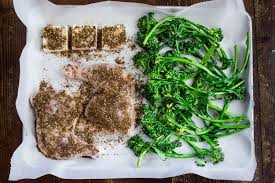 Zaatar Chicken Or Tofu With Green Tahini Sauce Broccolini Recipe Zaatar Chicken Tahini Sauce Broccolini