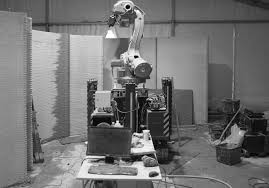 Warum soll, was in klein funktioniert, nicht auch in groß oder wie stehst du zum contour crafting system? Italienischer Architekt Baut Haus Mit 3d Drucker Auf Mailander Designwoche