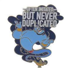 Amazon.com: Disney Genie Often Imitated But Never Duplicated Pin