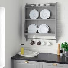 Tornviken Tellerregal Grau Ikea Deutschland In 2020 Tellerregal Regal Kuche Kuchenwand
