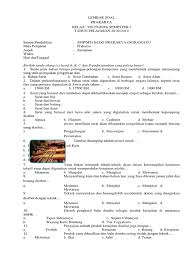 Pembuatan batu bata, genteng 8. Soal Kls 7 Aspek Kerajinan Semester I